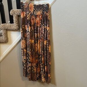 Bohemian Patchwork Maxi Skirt - ANGIE